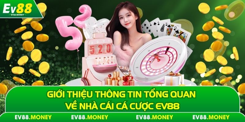 Giới thiệu thông tin tổng quan về nhà cái cá cược EV88
